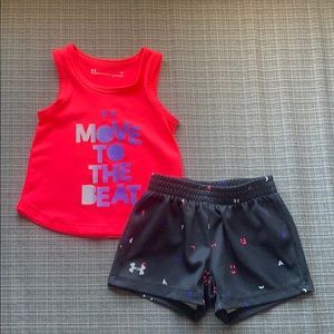 Under Armour 24 month 2 piece outfit